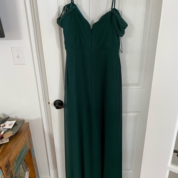 Birdey grey Hunter green dress - Picture 4 of 4